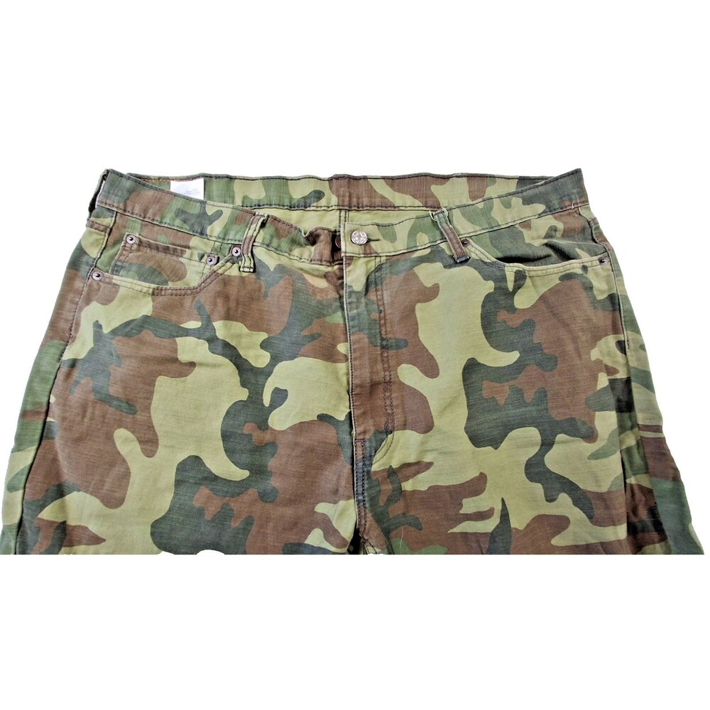 Levi’s 541 Athletic Fit Camo Jeans Mens 42x30 Camouflage Outdoor Hunting Pants - Picture 3 of 13